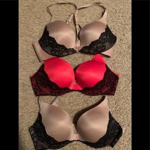 Victoria’s Secret Push Up Bra Lot